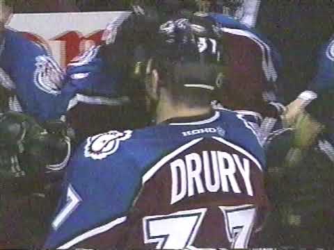 Chris Drury Goal - Game 4, 2001 Stanley Cup Finals
