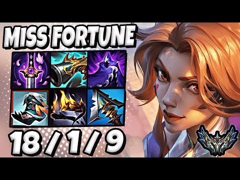 Miss Fortune vs Ezreal [ ADC ] Korea Challenger 1262 LP | Patch 25.23 ✅