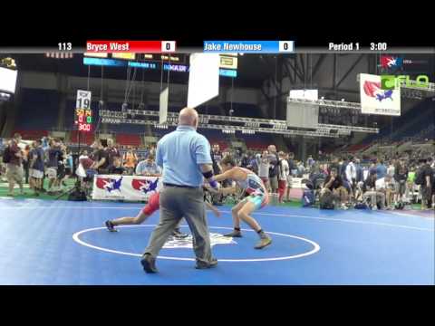 Cadet 113 - Bryce West (Iowa) vs. Jake Newhouse (Ohio)