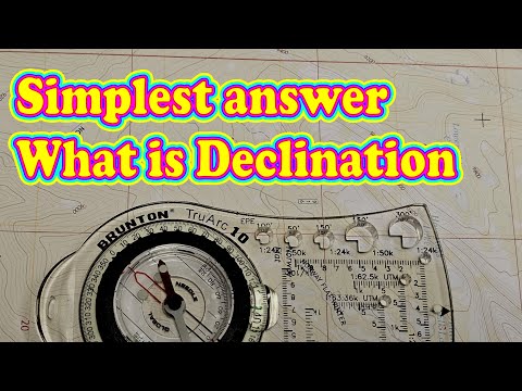 Declinazione magnetica: una spiegazione MOLTO semplice