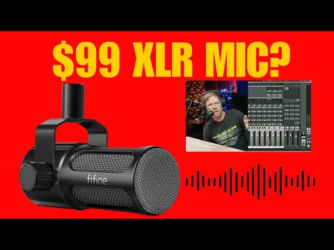 FIFINE’s New XLR Mic Is Surprisingly Good | TANK1 Mic Review