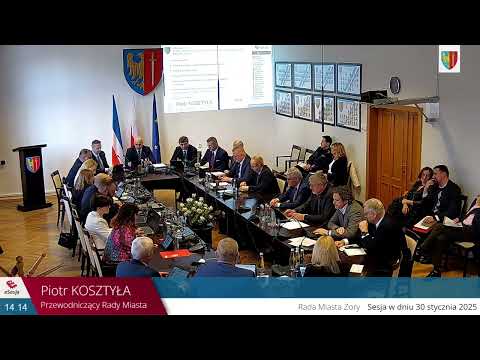 XI SESJA RADY MIASTA ŻORY - 30.01.2025 r.