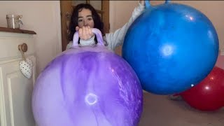 Download lagu BLOWING UP AND REVIEWING MY NEW PURPLE MARBLE SPACE HOPPER mp3
