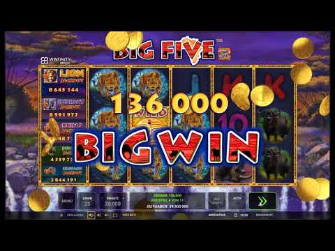Big Five kostenlos spielen - Novomatic / Winfinity