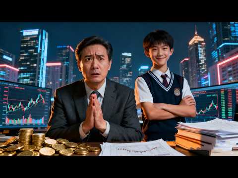 Dad & Son Swap Souls! He Does IPO, Dad’s Begging: ‘Help Me Pass the Exam!’#chinesedrama #cdrama