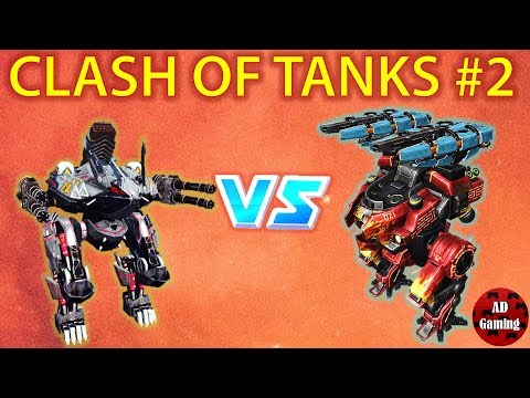 War Robots - Fenrir VS Bulwark - Clash Of Tanks #2 + Beacon Rush