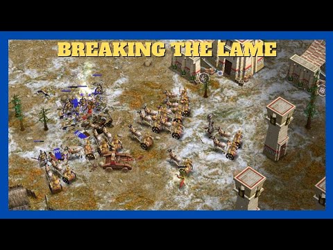 BREAKING THE LAME | Ranked 1v1 Oranos vs Set #aom #ageofempires