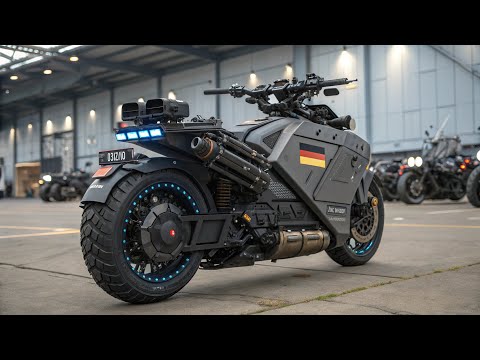 🚨 Deutschlands ZUKUNFTS-MOTRRAD der KRIEGSFÜHRUNG! 🔥 Unglaubliche Technologie auf 2 Rädern! 🚀