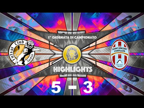Futsal Club Santhià vs Saint Vincent Chatillon 🔥HIGHLIGHTS🔥