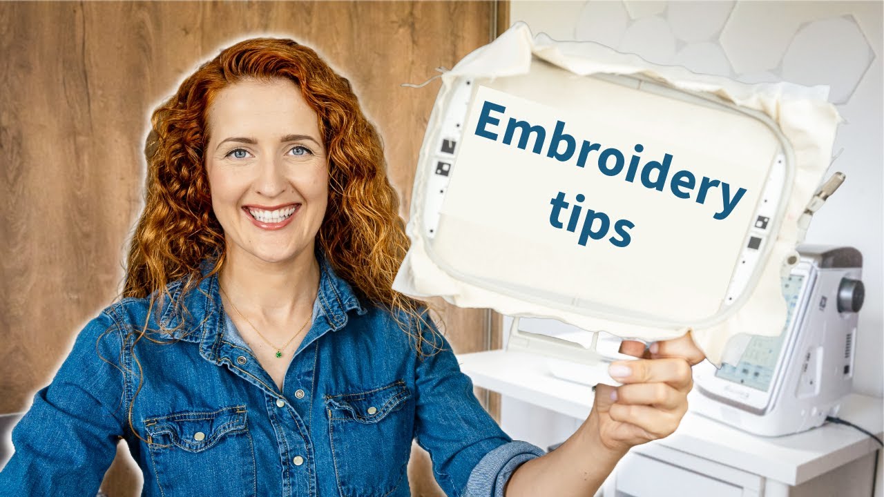 15 Machine Embroidery Tips I Wish I Knew Before Starting