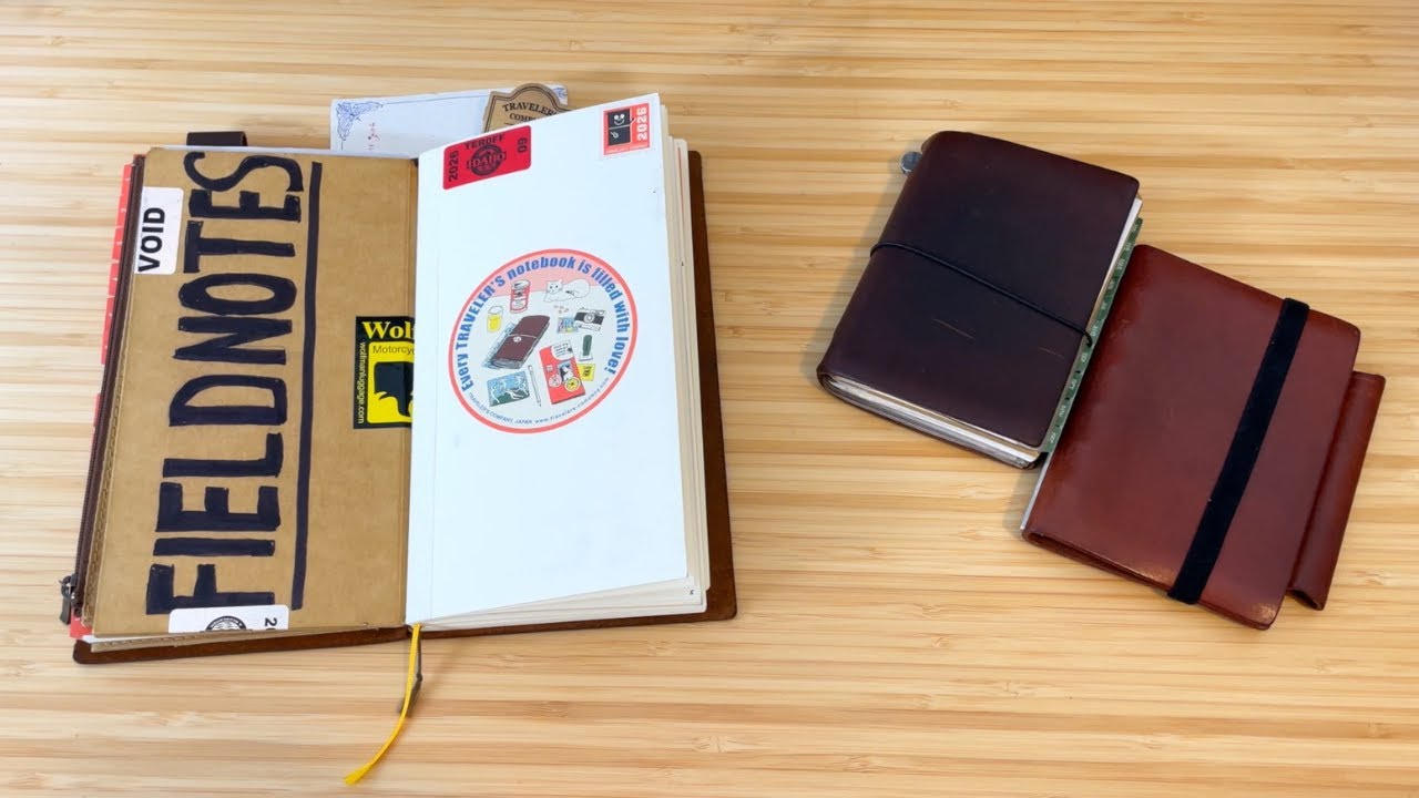 One Man's Traveler's Notebook - Practical Setup For 2026