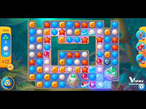 Fishdom. 5988 level no boosters and diamonds