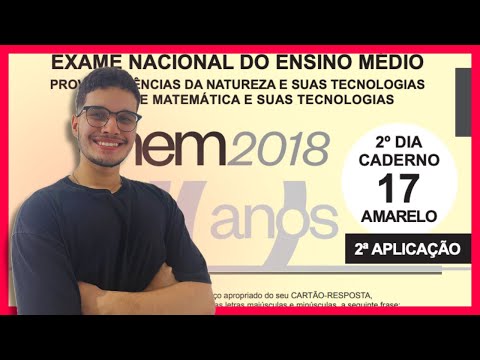 📙 ENEM 2018 PPL MATEMÁTICA: Resolução Completa! (🧠 Monitor Memorize José Guilherme)