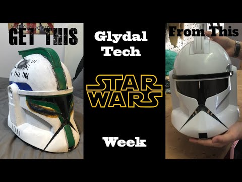2008 Hasbro Clone Trooper Helmet Modification