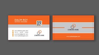 Professional Business Card Design Tutorial | Adobe Illustrator Tutorial
