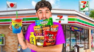 I Ate ONLY Convenience Store Food in Japan for 24 Hours! (Day 3)