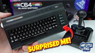 The C64 Mini is Back In BLACK & It Surprised Me With It's NEW 25 Games! (Unboxing & Review)