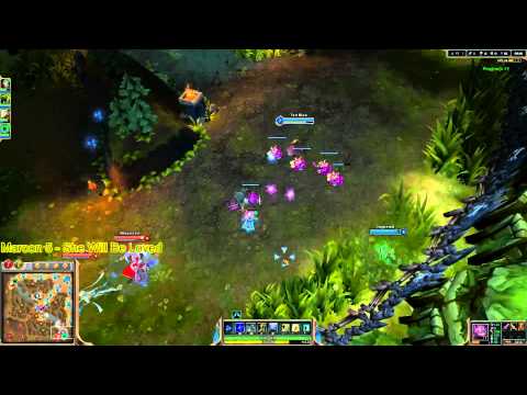 League of Legends Kennen/Thresh vs Vayne/Janna