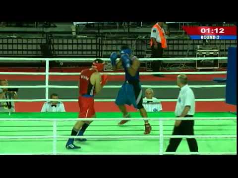 Semi-Final - Session 1 - Men's Heavy (91kg) 1 - AIBA European Confederations Championships