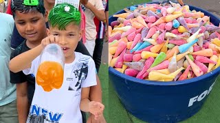 CHALLENGE WITH KIDS: Hit the Bottle and Win a BOTTLE POPSICLE!