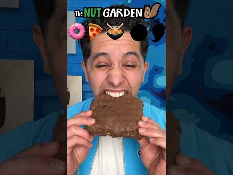 CHOCOLATE FOUNTAIN EMOJIS! 🍫😱 w/ The Nut Garden! #asmr #candy #food #trendytreats