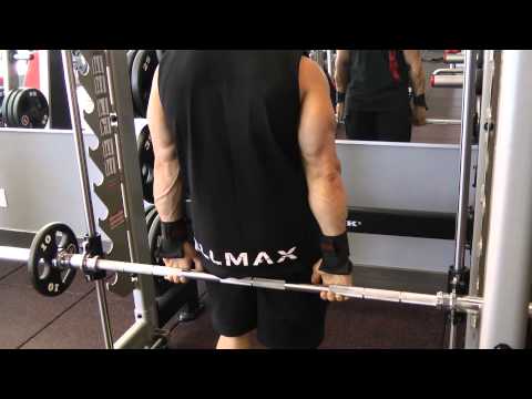 Behind the Back Barbell Wrist Curls