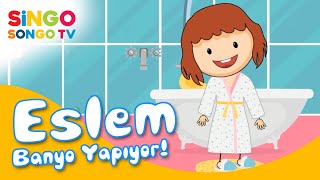 ESLEM Banyo Yapıyor 🛁 – SingoSongo TV I İsme Özel Çocuk Şarkıları 🎶