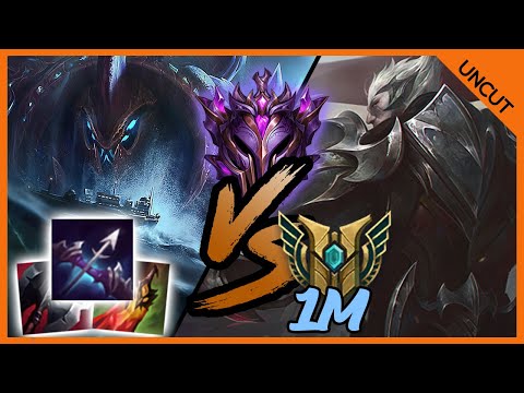MASTERS URGOT VS 1M+ DARIUS MAIN FULL GAMEPLAY COMMENTARY - League of Legends