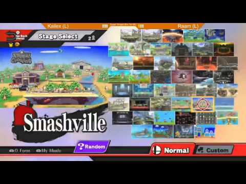 Smash4 Kailex (ALL FREAKING CHARACTERS) Vs RAAM (Pikachu + C.Falcon) Grand Finals