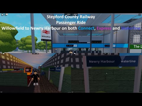 (Roblox) SCR 1.7.1x Passenger Ride (Willowfield to Newry Harbour)