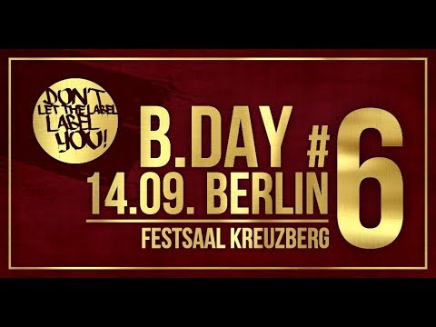 DLTLLY B.DAY #6 // 14.09.'19 BERLIN // Trailer (Full LineUp)