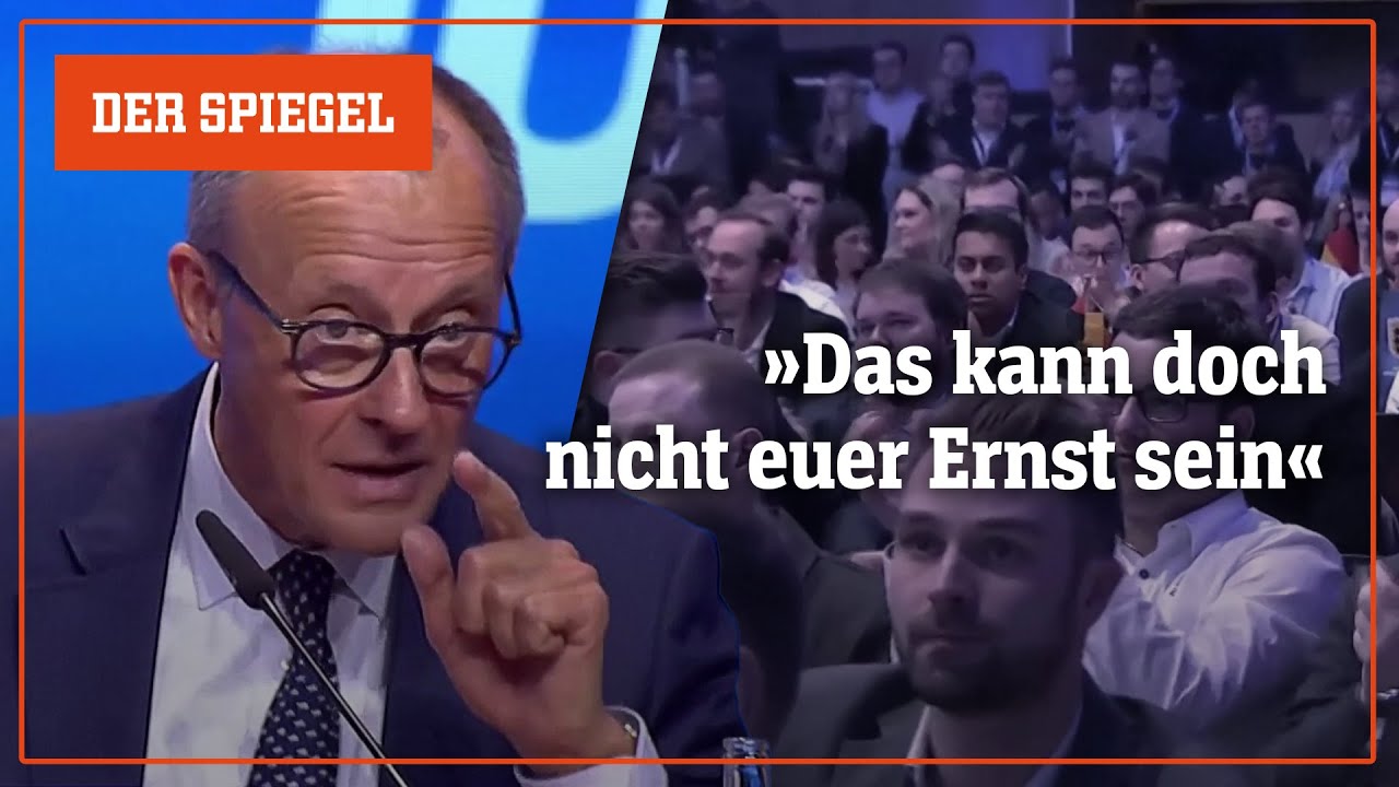 Friedrich Merz beim Deutschlandtag der Jungen Union | DER SPIEGEL