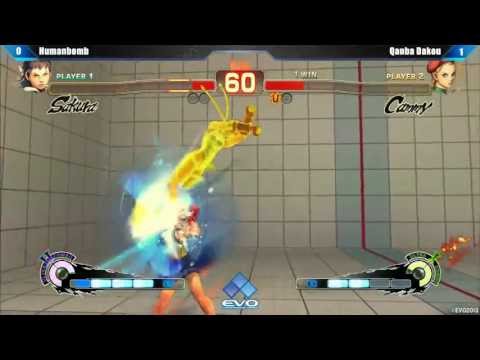 [EVO 2013 SSFIV AE Top 32] Humanbomb (Sakura) vs Qanba Dakou (Cammy)