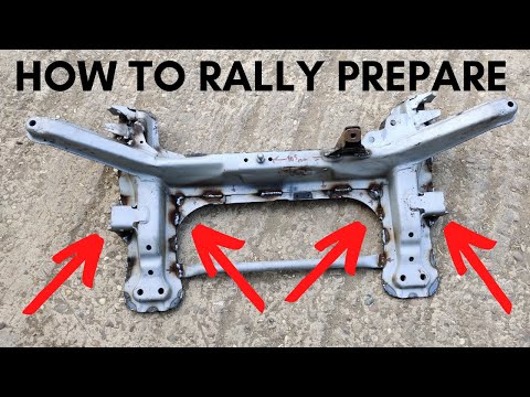 Peugeot 205 Rally car build Vlog 25: How to prepare a GTI subframe for a Peugeot 205 rally car