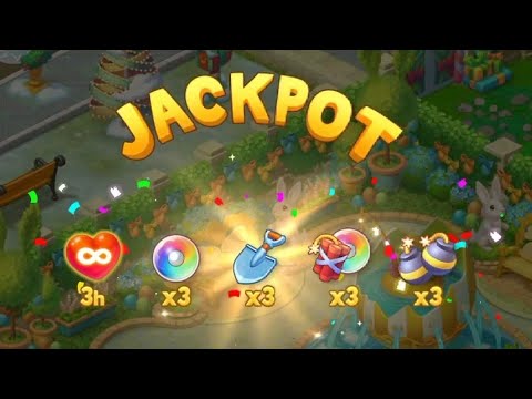 Gardenscapes Lucky spin Jackpot Continue Super Hard level 5825, 5832, 5847,  & 5860 ❤️ Gameplay