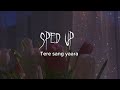 Tere sang yaara (speed up song)