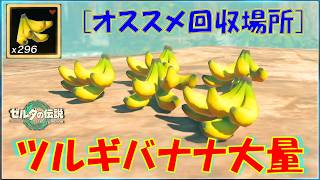 【ゼルダの伝説ティアキン】「ツルギバナナ」が簡単に手に入る場所2か所。攻撃力アップ効果が得られます！