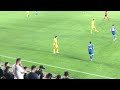 Dinamo Kiev vs Aris Thessaloniki (David Moberg Karlsson one of the best players of the match)