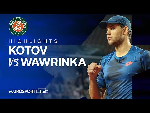 Pavel Kotov vs Stan Wawrinka | Round 2 | French Open 2024 Highlights 🇫🇷