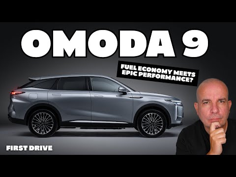 Omoda 9 UK Review: 443bhp PHEV with 93-Mile EV Range & Real MPG Test!