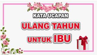 Download lagu Ucapan Selamat Ulang Tahun untuk Ibu yang Menyentuh Hati mp3