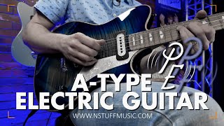 Video thumbnail for Powers Electric A-Type Electric Guitar - Blue Lagoon by N Stuff Music