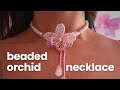 I Made A French Beaded Flower Necklace Easy DIY