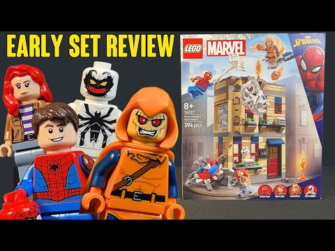 EARLY REVIEW: $55 LEGO Spider Man PETER PARKER'S APARTMENT (Set 76317)