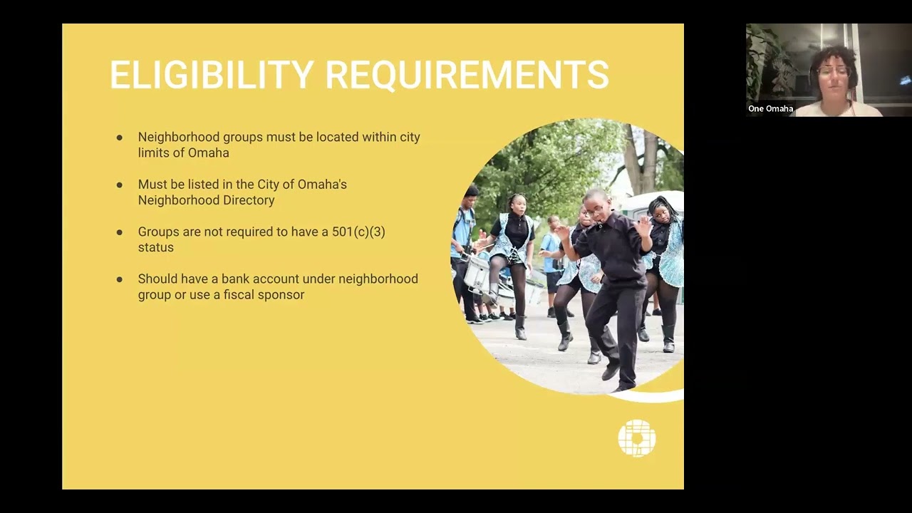 January 11 Omaha Neighborhood Grant Writing Workshop