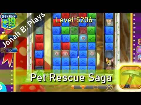 Pet Rescue Saga Level 5206