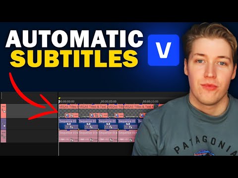 Automatically Create Smooth Subtitles in Vegas Pro 22