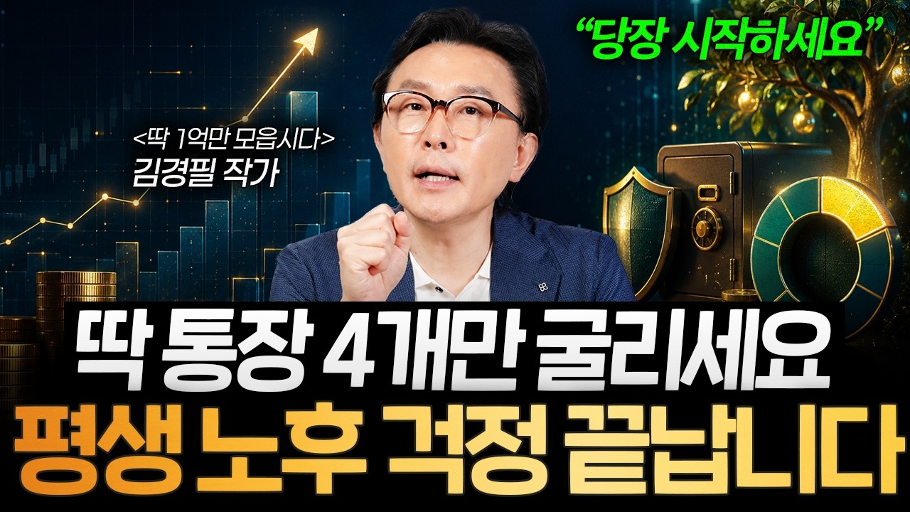“5000만 원 전에는 주식보다 이게 먼저입니다” 돈 모으는 순서 완전히 알려드립니다 (김경필 작가 3부)