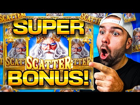 I SPUN INTO THE WORLD'S FIRST 7 SCATTER SUPER BONUS!