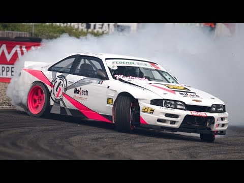 King of Italy Drift SuperCup 2018 - Castelletto - Turbo BMW M3, LS3 Nissan S14 & More!